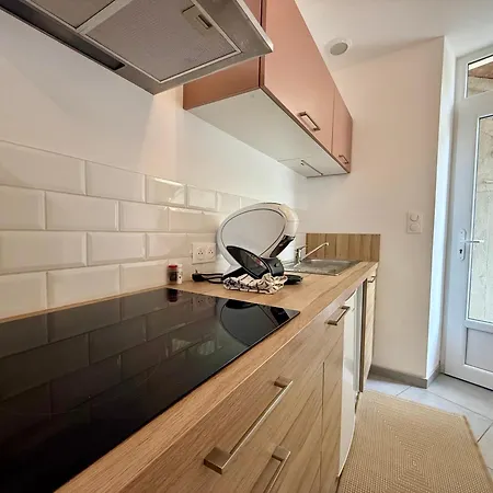 L'appart T2 Ibiza Chic & Terrasse - 5 Min Circuit Apartmán Arnage